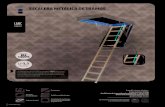 ESCALERAS ESCALERA METÁLICA DE TRAMOS - …grifbano.com/pdfs/Fakro-Escaleras-LMK.pdf · El diseño especial de la escalera metálica y una doble conexión de las bisagras garantizan
