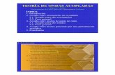 TEORÍA DE ONDAS ACOPLADAS - Universitat de València · PDF fileTEORÍA DE ONDAS ACOPLADAS ... - ondas guiadas: modos de propagación 1. ... Acoplo entre modos de guías de ondas