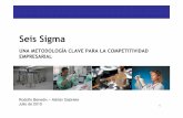 Coloquio Seis Sigma para imprimir - HLT · PDF file3 EL CASO AVENTIS Durante los años 2003 y 2004 se desplegóun programa de mejora de los procesos en AventisPharmasiguiendo la metodología