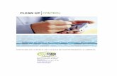 SOFTWARE DE CONTROL DE CALIDAD DE … Control.pdf · Presentación Clean Up Control, es la aplicación informÆtica indispensable para el control de calidad de limpieza de cualquier