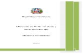 República Dominicana Ministerio de Medio Ambiente y ...ambiente.gob.do/wp-content/uploads/2016/09/memoria-2012.pdf · Dominicana- Haití) ... (mapas). ... del Fondo Patrimonial de