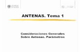ANTENAS. Tema 1 - upv.es · PDF fileRadiación de antenas cilíndricas Interacción entre antenas. Impedancias y longitud efectiva Agrupaciones de antenas ... 1 KHz 1 MHz 1 GHz 1 THz