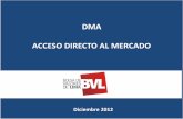 DMA ACCESO DIRECTO AL MERCADO - … ACCESO DIRECT… · AFP :acciones (6.40%) 0 10,000 20,000 30,000 40,000 50,000 60,000 0 1 2 3 4 5 6 7 8 9 0 1 2 3 4 5 6 7 8 9 0 ... Diapositiva