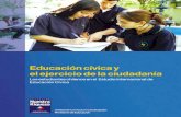 Educación Cívica y el ejercicio de la Ciudadanía · PDF fileEducación Cívica y el ejercicio de la ciudadanía Los estudiantes chilenos en el Estudio Internacional de Educación