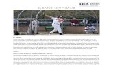 EL BATEO, LISO Y LLANO - Home | USA Baseballweb.usabaseball.com/documents/1/2/4/230550124/Hitting_Plain_and... · EL BATEO, LISO Y LLANO EL BATEO. Es lo favorito de todo el mundo.
