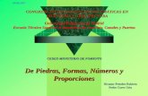 CEDEX-MINISTERIO DE FOMENTO - pedrocores.compedrocores.com/geometriasagrada/congrmate.pdf · 04/06/2007 De Piedras, Formas, Números y Proporciones ARQUITECTURA PRERROMÁNICA. SANTA