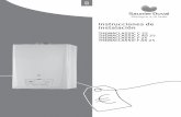 Instrucciones de instalación - Saunier Duval España · PDF file0020141924_00 - 03/12 - Saunier Duval - 9 - INSTRUCCIONES DE INSTALACIÓN. ES. 10. INSTALADOR. Condiciones de la instalación.
