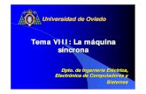 Tema VIII: La máquina síncrona - dfs.uib.esdfs.uib.es/GTE/education/industrial/con_maq_electriques/teoria... · • 4 Generadores síncronos de 10,3 MVA