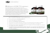 BalanceOil Vegano - · PDF fileBalanceOil Vegano BalanceOil Vegano es una mezcla sinérgica de aceite marino de microalgas, aceite refinado de echium, aceite de oliva extra virgen