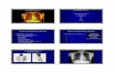 Técnicas de exploración del tórax - ... · PDF fileSistemática de lectura de la radiografía de tórax Revisar tejido blando, calcificaci ones, enfisema subctáneo, posición y