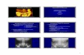 Radiología de Abdomen - · PDF fileLectura sistemática Valoración global Partes óseas Partes blandas, músculos (pared, líneas del psoas) Siluetas viscerales 9Riñones, hígado