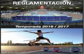 REGLAMENTACIÓN - rfea.es · PDF fileReglamentación 2017 - RFEA Índice Campeonato de España de Pentatlón de Lanzamientos/ Cto de España de 10.000m..... 155