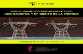 USO RACIONAL Y EFICIENTE DE LA ENERGÍA (UREE) · PDF fileconsumo general de energía eléctrica mediante la ... el Programa Nacional de Uso Racional y ... uso racional y eficiente