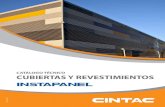 CATÁLOGO TÉCNICO CUBIERTAS Y · PDF file3 CINTAC es líder en la fabricación y comercialización de sis-temas constructivos, con la más amplia y profunda oferta de productos de