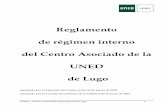 RRI Centro Asociado de la Uned de Lugo - Web Uned Lugo · PDF fileUNED – Centro Asociado de la Uned de Lugo 3 manera específica por los estatutos de la UNED, por el convenio suscrito
