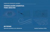 Cuaderno de introducción y ejemplos · PDF fileCuaderno de introducción y ejemplos Ejercicios prác cos con soluciones Andrés Sardinero Peña 60 FICHAS ESTIMULACIÓN COGNITIVA PARA