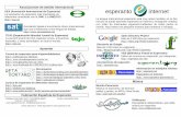 Esperanto e Internetesperanto-es.org/esperanto-es.org/broshuro/esperanto_e_internet.pdf ·  Cursos de esperanto en diferentes idiomas