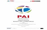 PROPUESTA BASES DEL CONCURSO - pai.org.pepai.org.pe/wp-content/uploads/2017/07/MinceturBasesPAI-ModalidadI.… · 3.3. Contrato de RNR ... Anexo 07: Modelo de Curriculum Vitae de