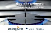 Gas a la primera -  · PDF fileUtilizar únicamente en instalaciones de Baja Presión. Usar una columna de agua en forma de U con escala de hasta 1500 mmcda o ... aparatos a gas