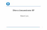 INTERNET - UD3 - Direccionamiento IPpersonals.ac.upc.edu/elara/documentacion/INTERNET - UD3... · interna: en redes o hosts que hacen servir TCP/IP y que no tienen una dirección