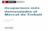 Barcelona treball Ocupacions Global 2015 CAT · PDF fileOcupacions més demandades al Mercat de Treball. Any 2015 4 Al llarg de l'any 2015 s'ha experimentat un lleuger augment en el