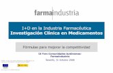 I+D en la Industria Farmacéutica - Medicamentos · PDF fileIX Foro Comunidades Autónomas-Farmaindustria, Tenerife, 31, de octubre de 2008 6 Competitividad de España en Investigación