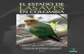 EL ESTADO DE LAS AVES -  · PDF fileEl estado de las aves en Colombia 2014: ... Venezuela.  jorge/documents/noc_ppt3.pdf. ... que abarca una serie de