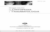 REVISTA CHILENA DE ORTOPEDIA Y TRAUMATOLOGíA · PDF fileen el Servicio de Ortopedia y Traumatología durante el período 1977-2012. El estudio, histopatológico fue realizado por