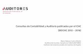 Consultas de Contabilidad y Auditoría - intranet.censores.comintranet.censores.com/docs/gc_cursos/doc/EQRWZdilrx.pdf · registrarse de forma separada y será indisponible por 5 años.