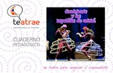 CUADERNO - teatrae.comteatrae.com/wp-content/uploads/2015/03/CUADCENICIENTA3-2.pdf · Las propuestas que encontrarás ... lleno de nuevas experiencias creativas y ... Puedes hacerlos