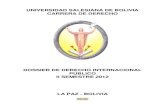 UNIVERSIDAD SALESIANA DE BOLIVIA CARRERA DE …virtual.usalesiana.edu.bo/web/contenido/dossier/22012/1858.pdf · Soberanía. Clasificación. Reconocimiento de ... Los grupos humanos