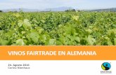 VINOS FAIRTRADE EN ALEMANIA - api.ning.com · PDF fileCatálogo mostrando vinos certificados Fairtrade Disponibles en Alemania Que buscan un importador para acceder al mercado alemán