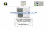 Introducción a LabVIEW - personales.unican.espersonales.unican.es/corcuerp/LabView/Slides/Intro_LabView.pdf · terminal en el diagrama de bloques dando acceso a ... números de punto