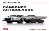 CAMIONES ARTICULADOS - Terex Corporationelit.terex.com/assets/ucm03_037172.pdf · Generation 9 4 Walkaround 6 Eficiencia 8 ... Scania ®, renombrados por ... Su sistema de refrigeración