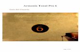 Armonía Tonal Pro 6 - mdecks.commdecks.com/images/manual60sp.pdf · • COMPARTE ANALISIS EN LINEA CON OTROS USUARIOS DE ARMONIA ... Cambiar a Jazz Mostrar funcionalmente Abrir-Cerrar