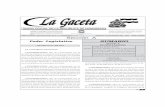 LLa Gacetaa Gaceta L - HONDURAS Y SU · PDF fileLa Gaceta A. Sección A ... La primera imprenta llegó a Honduras en 1829, siendo ... de pérdidas e identificación de nuevas fuentes