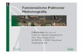 Funcionalismo Pulmonar Pletismografía - · PDF fileSe deben realizar al menos tres maniobras de pletismografia y los criterios de reproducibilidad son las siguientes: • Variabilidad