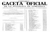 LA REPUBLICA DE VENEZUELA -  · PDF fileResoluciones por las cuales se declaran venezolanos por natura- ... - N O NOMBRES Y APELLIDOS CEDULA No 1.- Berbareh AGOBIAN cz ADJAMIAN 2