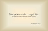 Toxoplasmosis congénita. Departamento de Pediatría ... · PDF file• Los hospederos definitivos de T. gondii son el gato doméstico y varias especies de felinos silvestres. En el