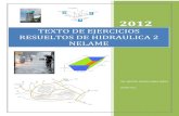 TEXTO DE EJERCICIOS RESUELTOS DE  · PDF fileejercicios resueltos de hidraulica 2 nelame dr. nestor javier lanza mejia martes, 12 de febrero de 2013 pagina - 3
