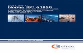 NORMA IEC 61850. Comunicaciones para los sistemas de ... · PDF filede las subestaciones, la norma va ampliando su al-cance para cubrir las exigencias de las centrales de energías
