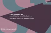 Guía para la auditoría archivística -   · PDF fileLa presente obra está bajo licencia de:   Atribución-NoComercial-CompartirIgual 4.0 Internacional (CC BY-NC-SA 4.0)