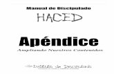 Apendice - Haced - · PDF filePlanilla para un Estudio Inductivo. 54 Haced Planilla para un Estudio Inductivo. Haced 55 ACCION DE GRACIAS ... revelación en el conocimiento de él;