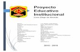 Proyecto Educativo Institucional - fees.cl · PDF fileprofesor de Lenguaje José Miguel Aguirre. Los ... seleccionados por una prueba de ingreso. ... Su matrícula es de aproximadamente