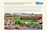 Campus de fútbol en inglés Inglaterra en Casa · PDF file•Seguimiento y vídeos diarios en la web de Inglaterra en Casa TV ... 18:00 a 19:30 Entrenamiento Entrenamiento Entrenamiento