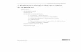 Introducción a las estructuras algebraicas - uv.mx · PDF fileIntroducción a las estructuras algebraicas ... Dados dos conjuntos A y B, una correspondencia o relación entre A y