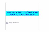 UNIDAD Evaluación de programas - dipujaen.esdipujaen.es/.../Evaluacixn_programas_de_formacixn.pdf · Unidad Didáctica: La evaluación de Programas José Tejada Fernández, CIFO,