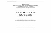 ESTUDIO DE SUELOS - unodc. · PDF fileestudio de suelos, ubicado en el Municipio de El Tambo, Departamento de Nariño. Se proyecta la construcción de UN SALON COMUNAL. En la Vereda