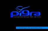 Catálogo de productos - pigra.com.mxpigra.com.mx/assets/catalogo_pigra2014.pdf · Probador de corriente Soldadura. AMPLIFICADOR DE 1W,6W ,15 W AUDIOLEDS ... SEMICONDUCTORES AVR BASES