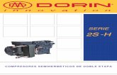 catalogo ESPAÑOL DORIN 2SH--OK 07 mayo 2014 · PDF file6 Presentaciones _____ ˜ Datos preliminares ˜ Funcionamiento 50 Hz ˜ Para el funcionamiento 60 Hz los datos deben de mmultiplicarse